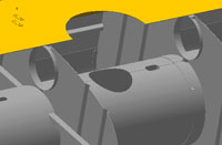 Access Manways Through The Baffles Of Tank